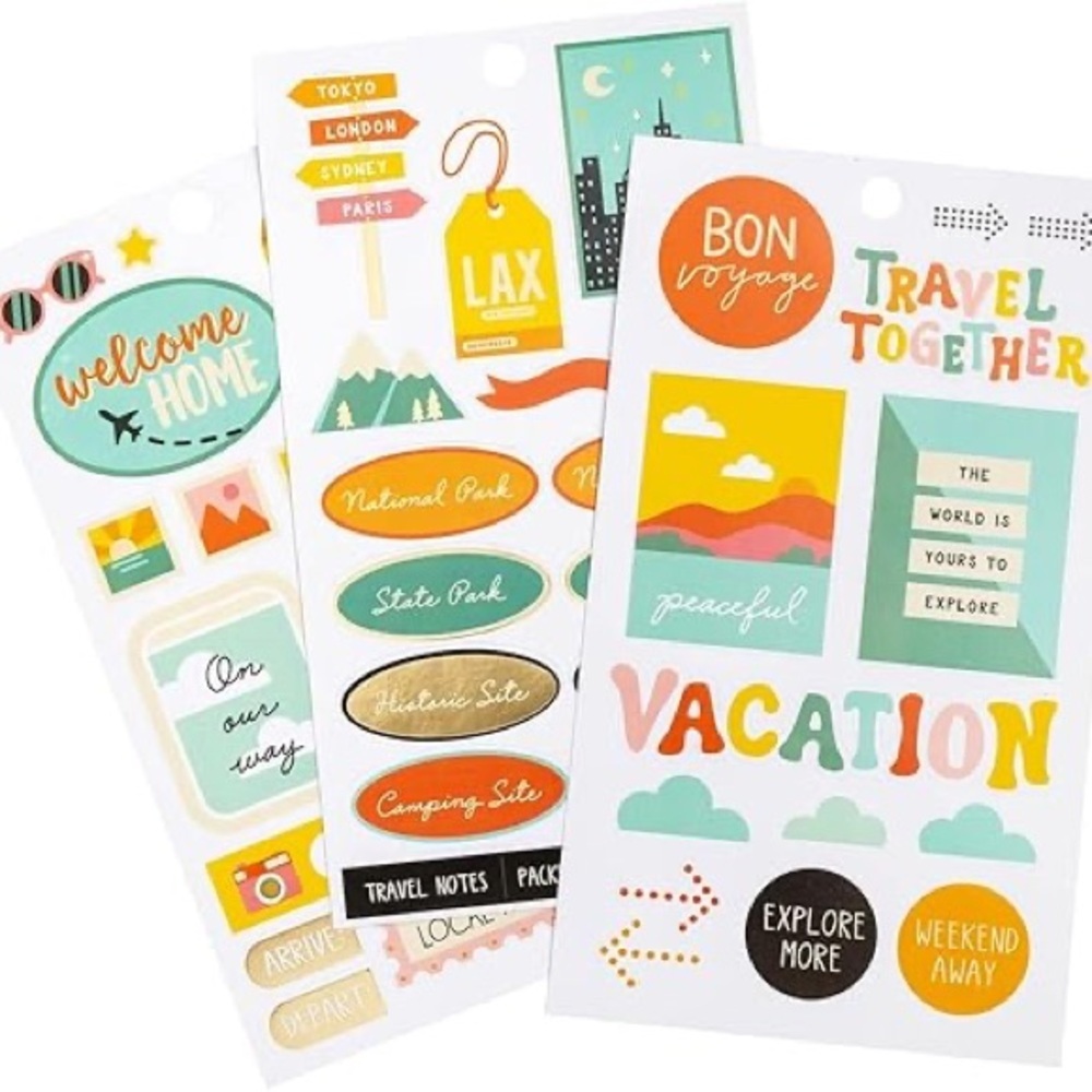 Recollections Scrapbooking Stickers 558 pc